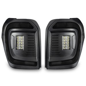 Toyota 4Runner LED Tail Lights - ORACLE Lighting - Black Series Lensless Flush Style - Black - `14-`23 Toyota 4Runner LED Tail Lights - ORACLE Lighting - Black Series Lensless Flush Style - Black - `14-`23